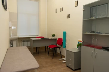 Кабинет для осмотра пациентов в клинике